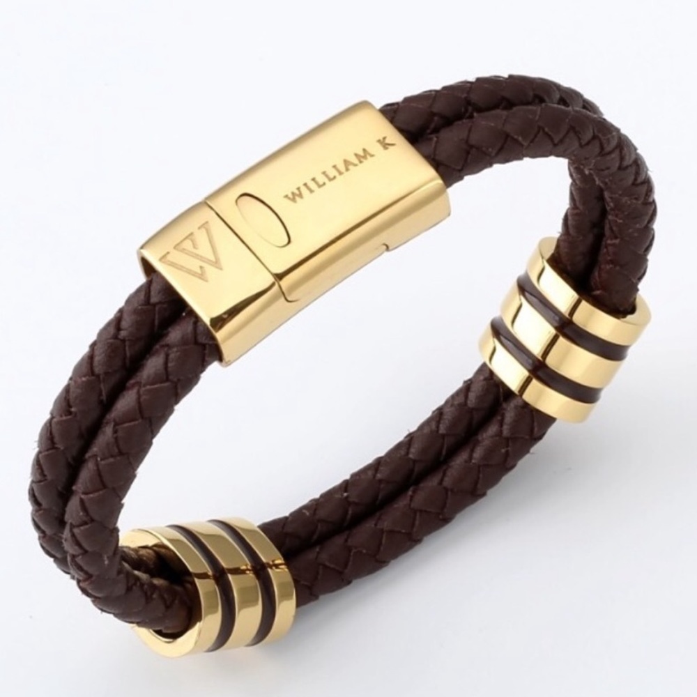 Brown Nappa Leather Bracelet